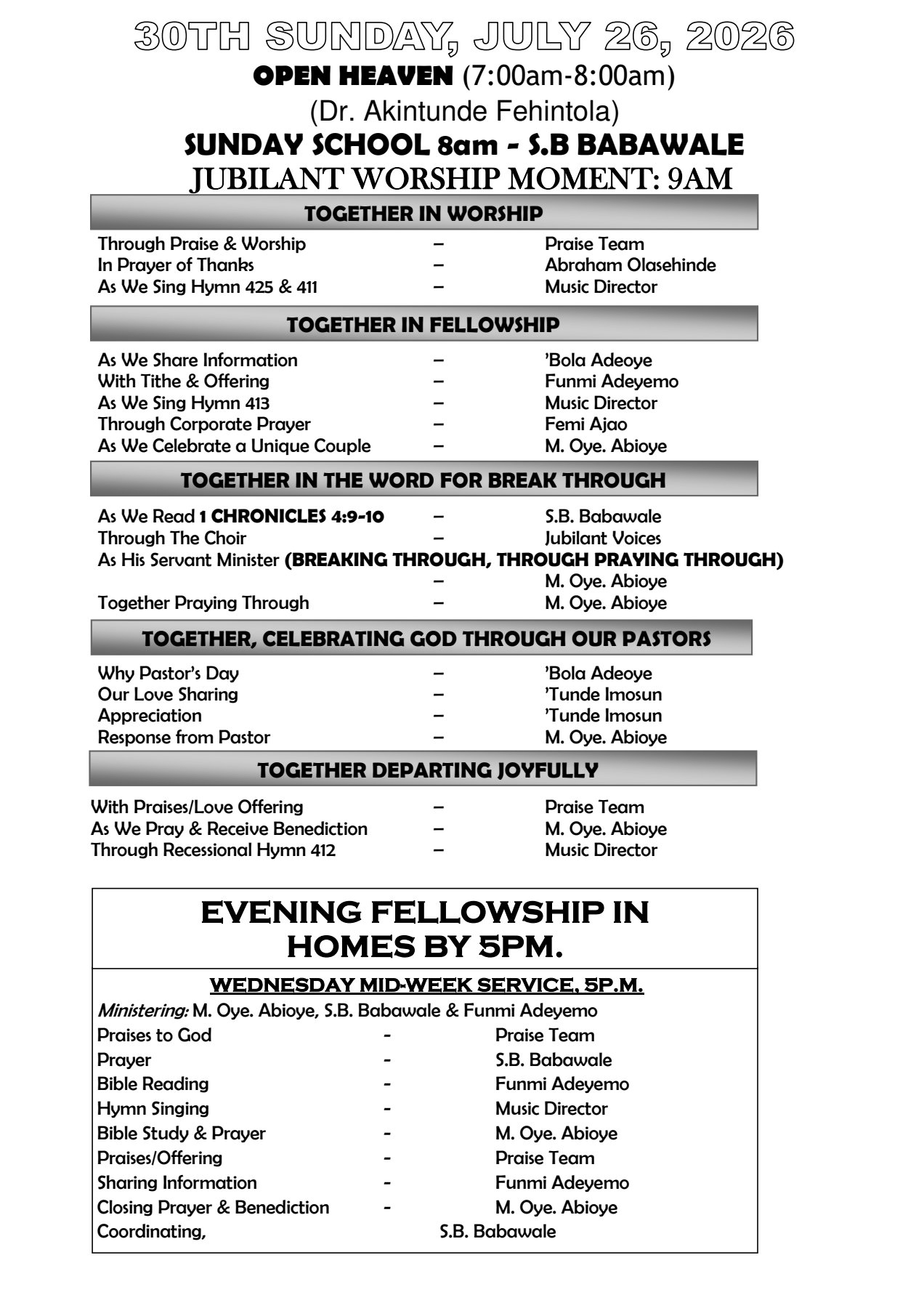 Bulletin page 4
